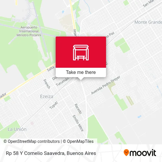 Rp 58 Y Cornelio Saavedra map