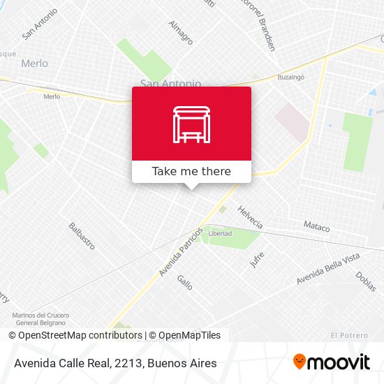 Mapa de Avenida Calle Real, 2213