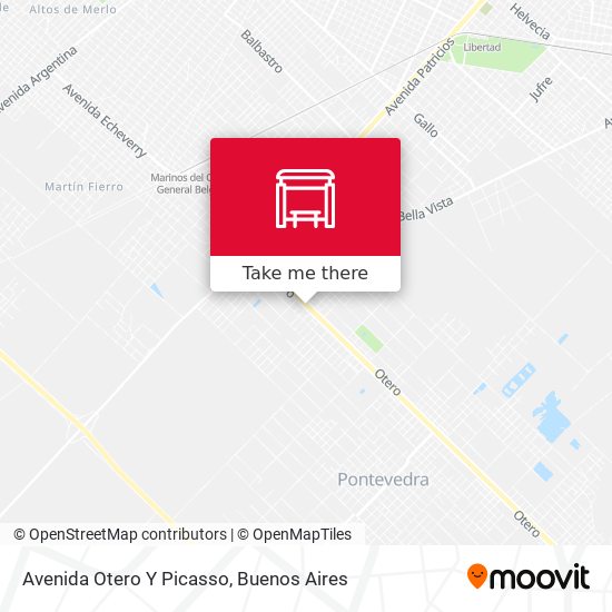 Avenida Otero Y Picasso map