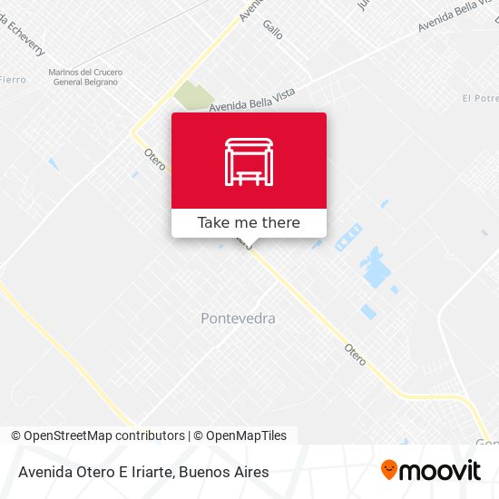 Avenida Otero E Iriarte map