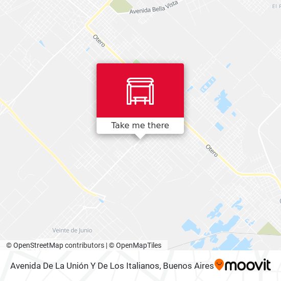 Avenida De La Unión Y De Los Italianos map