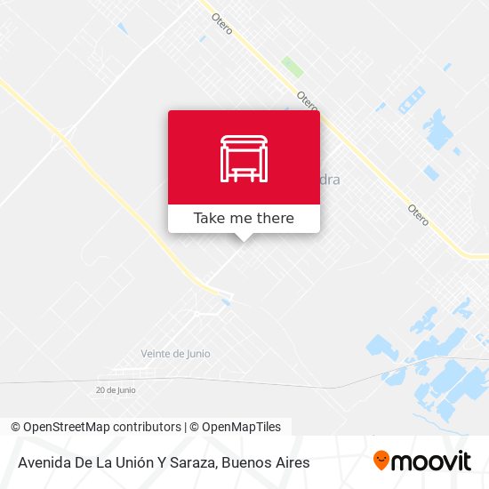 Avenida De La Unión Y Saraza map