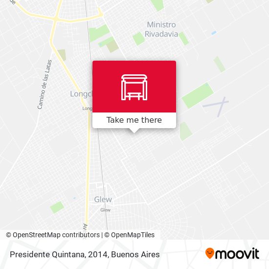 Presidente Quintana, 2014 map