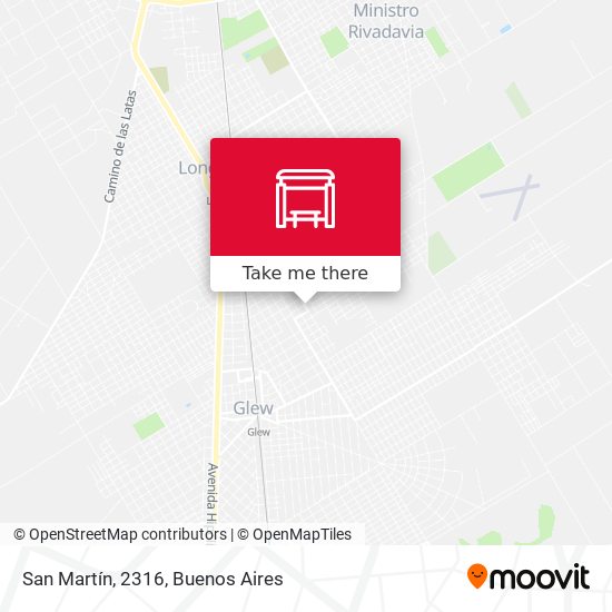 San Martín, 2316 map