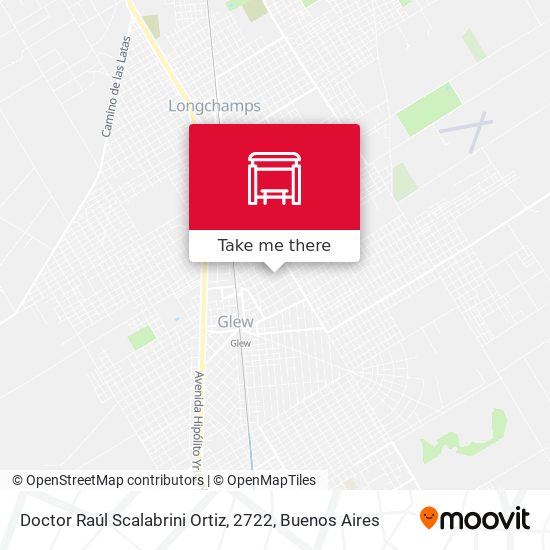 Doctor Raúl Scalabrini Ortiz, 2722 map