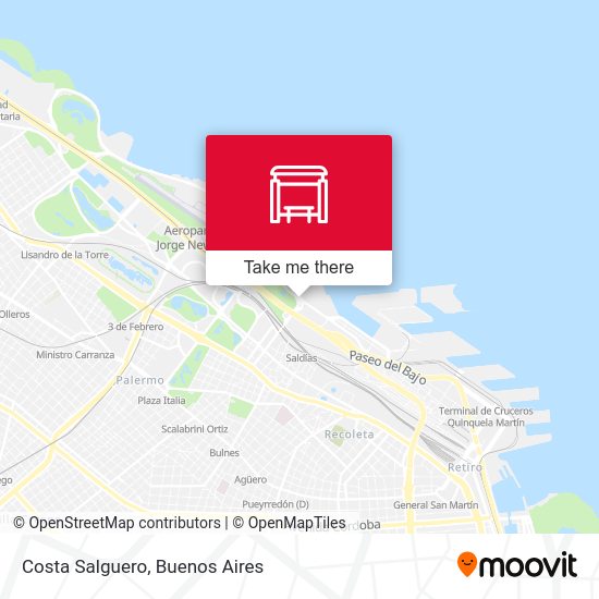 Costa Salguero map