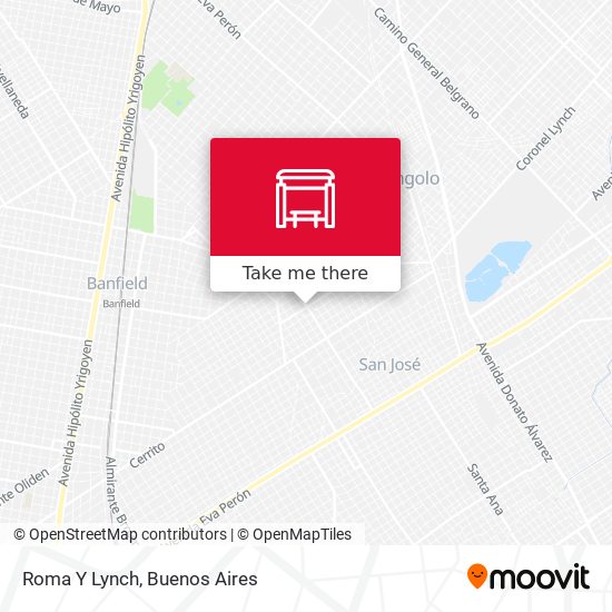 Roma Y Lynch map