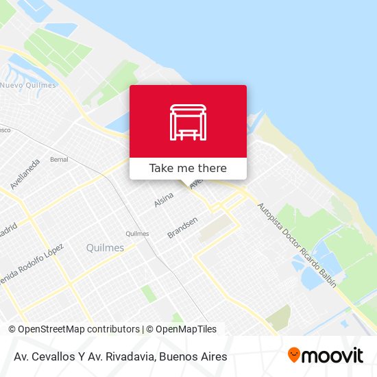 Av. Cevallos Y Av. Rivadavia map