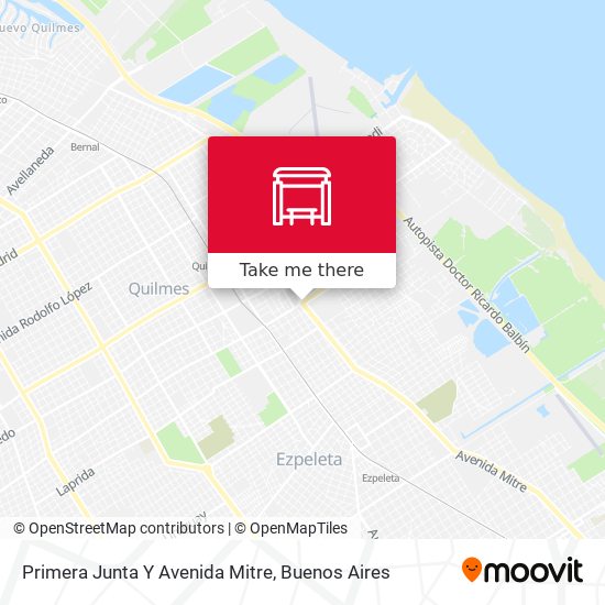 Mapa de Primera Junta Y Avenida Mitre