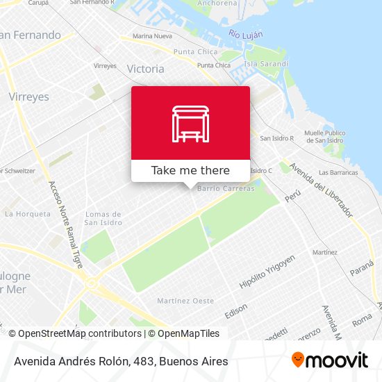 Avenida Andrés Rolón, 483 map