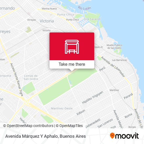 Mapa de Avenida Márquez Y Aphalo