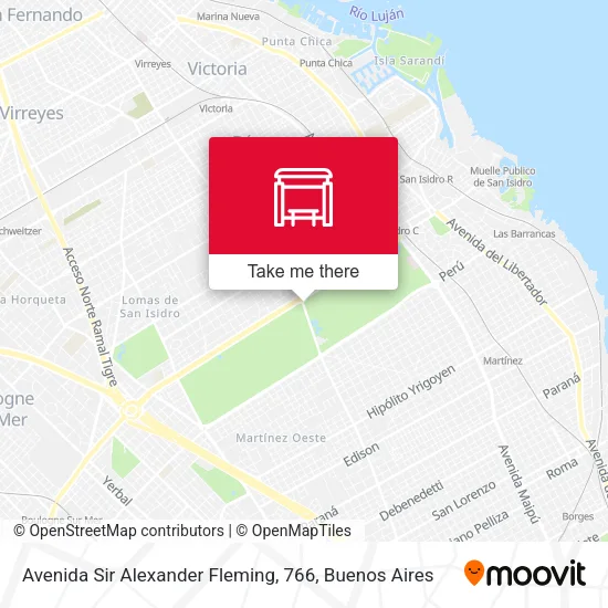 Avenida Sir Alexander Fleming, 766 map