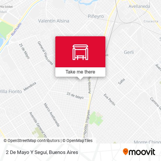 2 De Mayo Y Seguí map