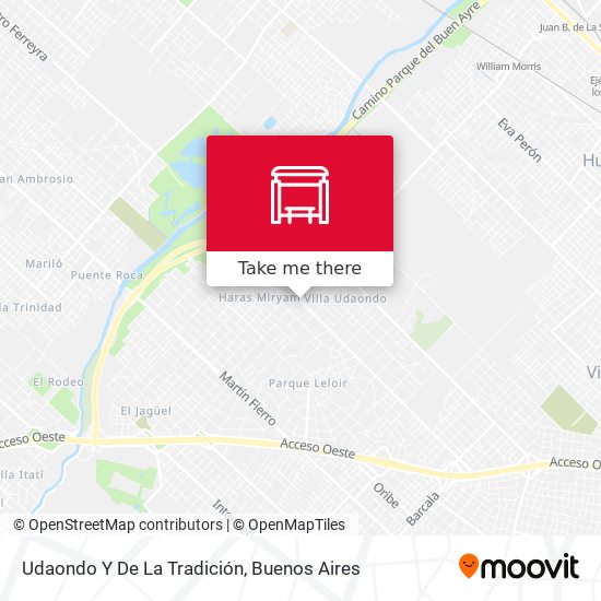 Mapa de Udaondo Y De La Tradición