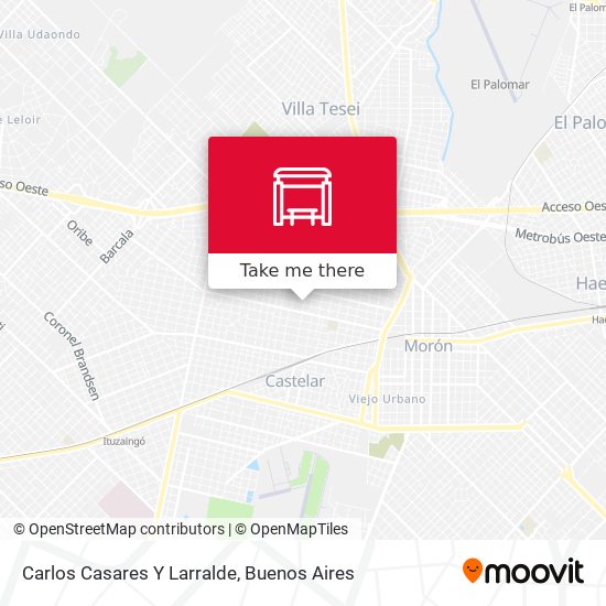 Carlos Casares Y Larralde map