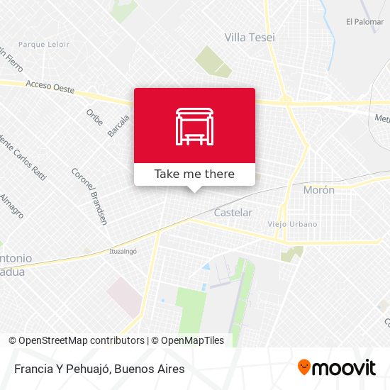 Mapa de Francia Y Pehuajó
