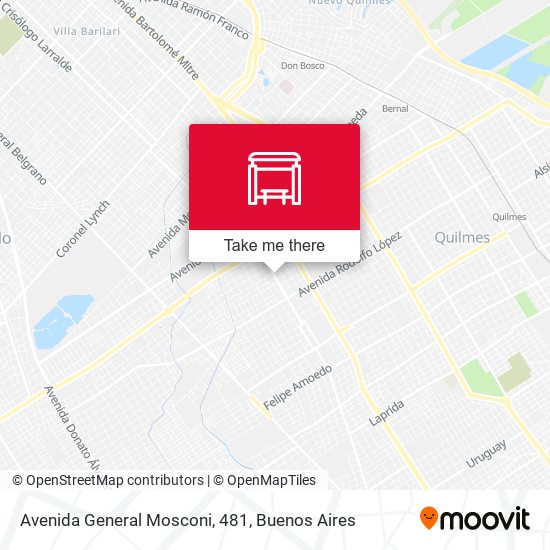 Avenida General Mosconi, 481 map