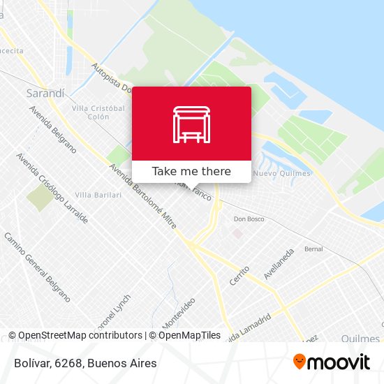 Mapa de Bolívar, 6268