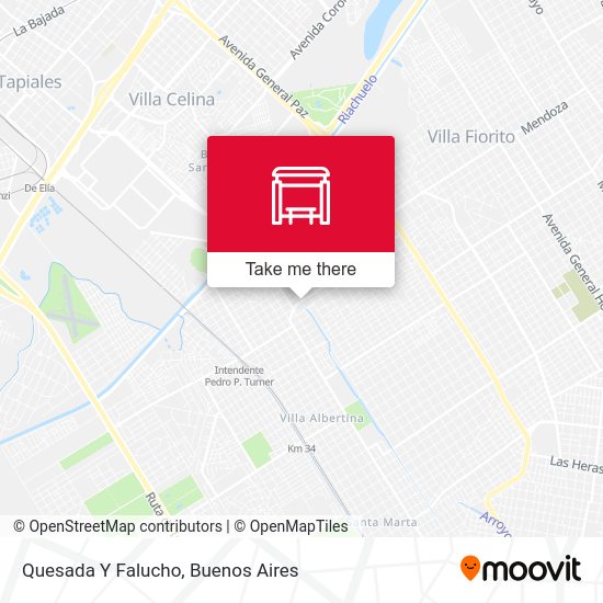 Mapa de Quesada Y Falucho