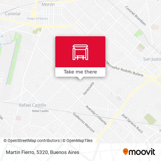 Martín Fierro, 5320 map