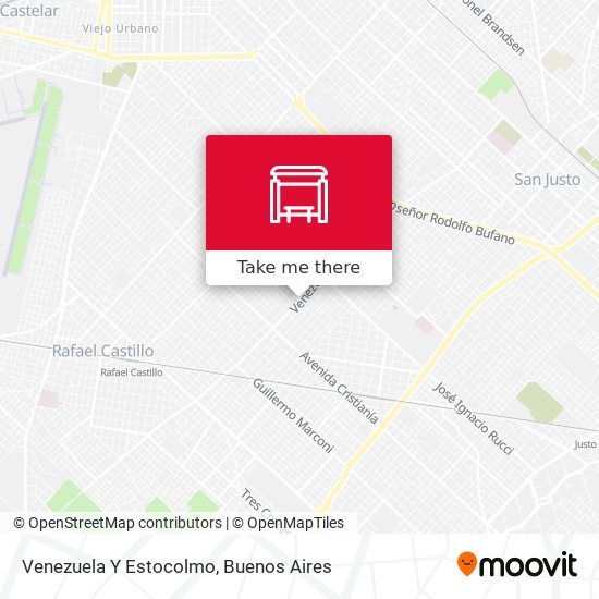 Venezuela Y Estocolmo map