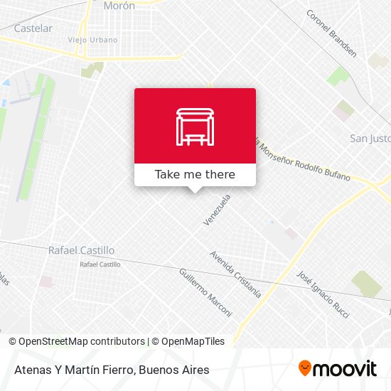 Mapa de Atenas Y Martín Fierro