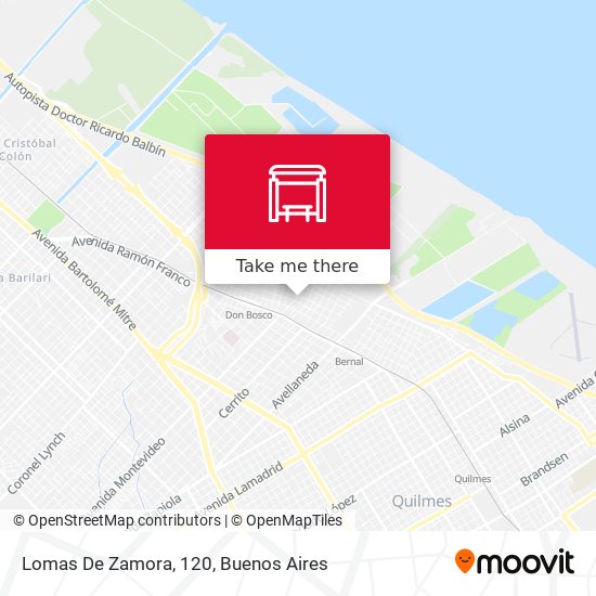 Lomas De Zamora, 120 map