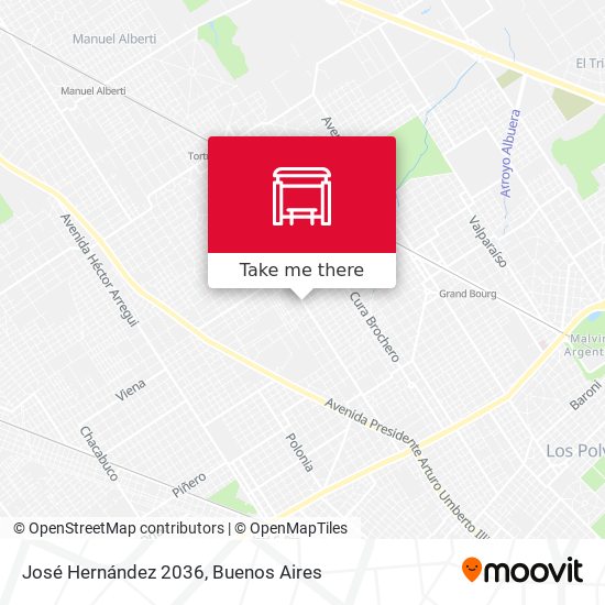 José Hernández 2036 map