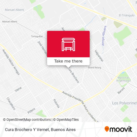 Mapa de Cura Brochero Y Vernet