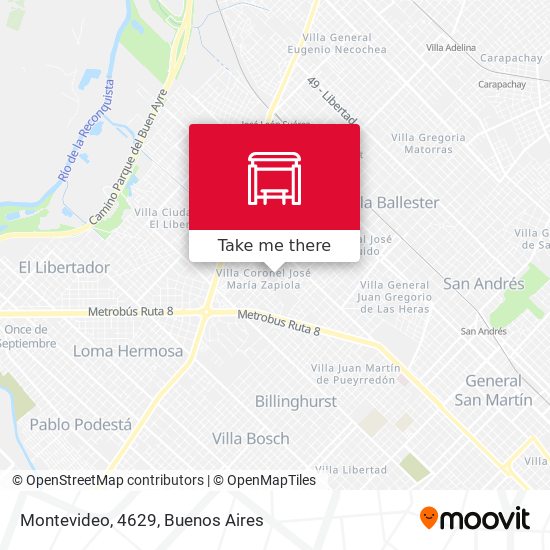 Mapa de Montevideo, 4629
