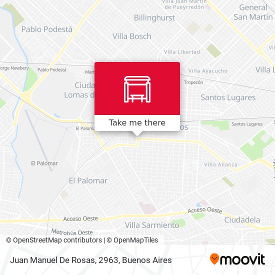 Mapa de Juan Manuel De Rosas, 2963