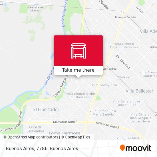 Mapa de Buenos Aires, 7786