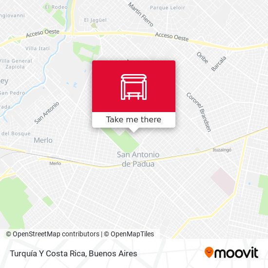 Turquía Y Costa Rica map