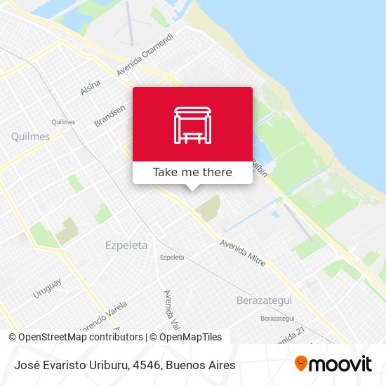 José Evaristo Uriburu, 4546 map