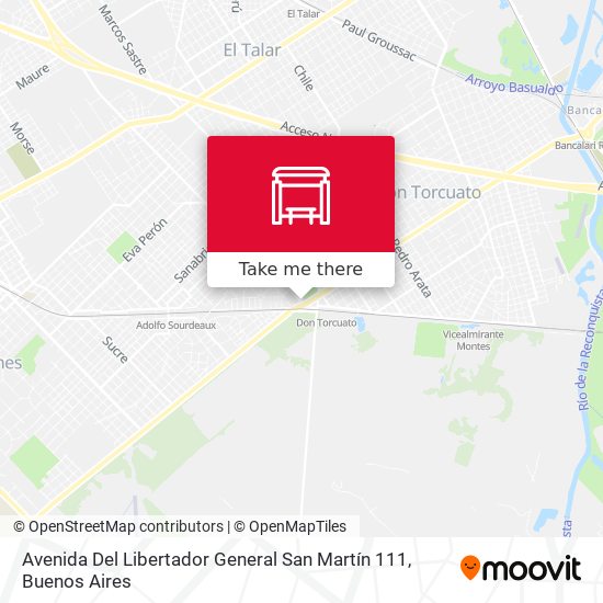 Avenida Del Libertador General San Martín 111 map