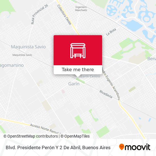 Blvd. Presidente Perón Y 2 De Abril map