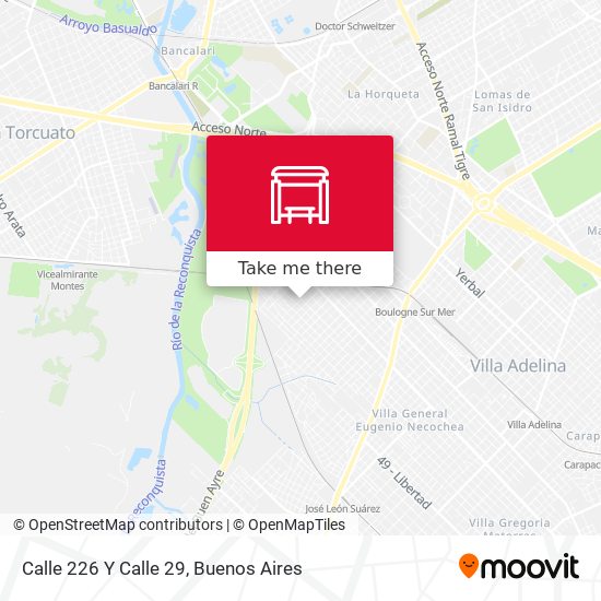Calle 226 Y Calle 29 map
