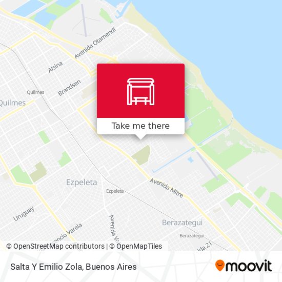 Mapa de Salta Y Emilio Zola