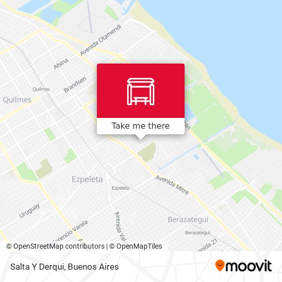 Mapa de Salta Y Derqui
