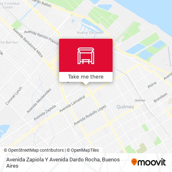 Avenida Zapiola Y Avenida Dardo Rocha map