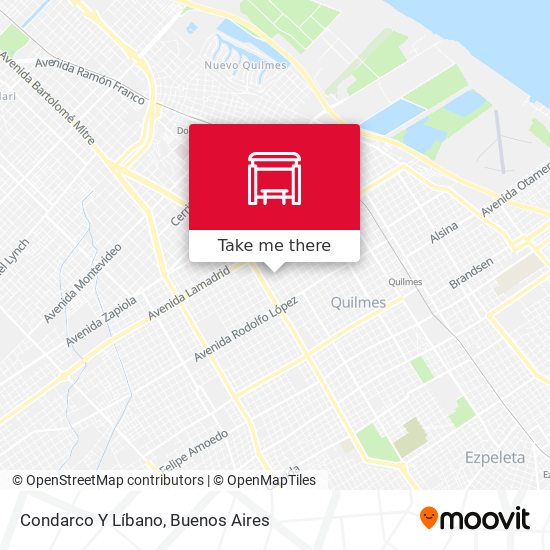 Condarco Y Líbano map