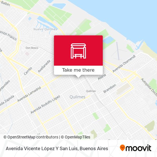 Avenida Vicente López Y San Luis map