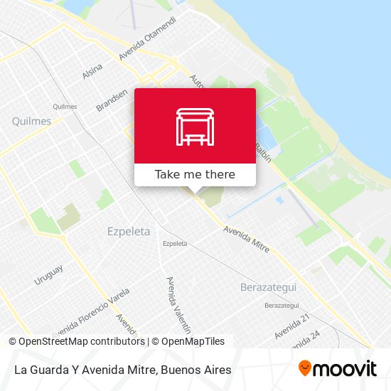 La Guarda Y Avenida Mitre map