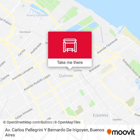 Av. Carlos Pellegrini Y Bernardo De Irigoyen map