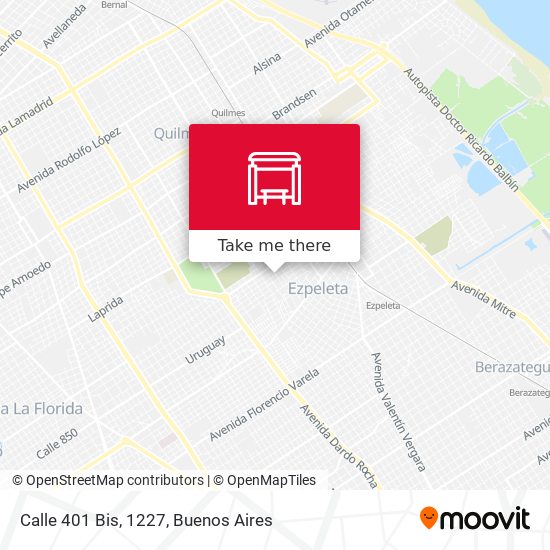 Calle 401 Bis, 1227 map