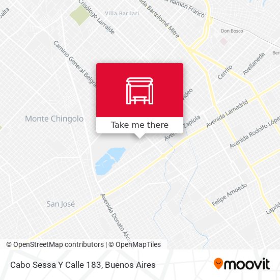 Mapa de Cabo Sessa Y Calle 183