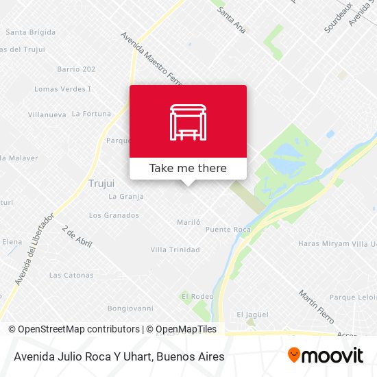 Avenida Julio Roca Y Uhart map