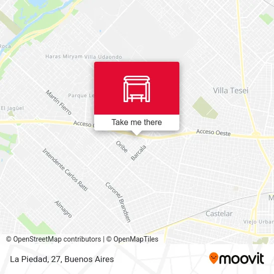 La Piedad, 27 map
