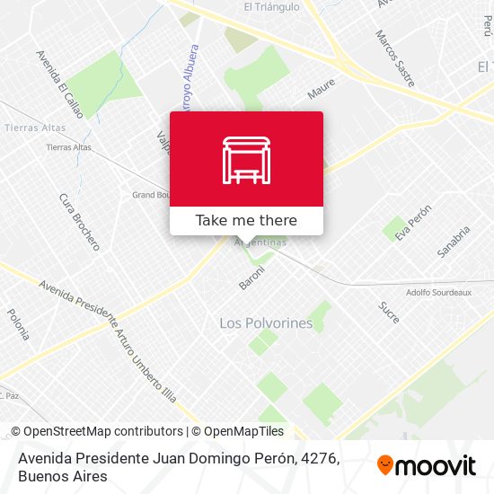 Mapa de Avenida Presidente Juan Domingo Perón, 4276