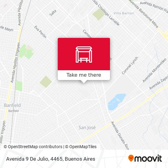 Mapa de Avenida 9 De Julio, 4465